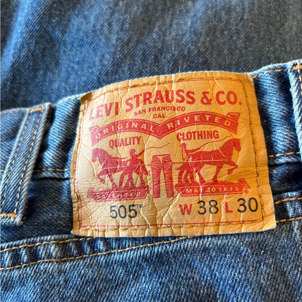 Levi's Classic Denim Straight Jeans